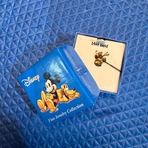 Disney Vintage Fine Jewelry 14kt Gold Mickey Mouse Pendant